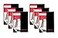 Black n' Red Black n Red Twin Spiral Hardcover Notebook Medium BlackRed 70 Ruled Sheets Pack of 6 L67000