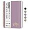 ZOTIA Lined Spiral Journal Notebook for Women A5 College Ruled Journals for Writing Hardcover Notebooks for Work Note taking and Office School Supplies140 Pages Purple