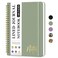 ZOTIA Lined Spiral Journal Notebook for Women A5 College Ruled Journals for Writing Hardcover Notebooks for Work Note taking and Office School Supplies140 Pages Green