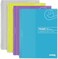 Emraw Graph Paper Notebook 4 Pack Grid Notebook Graph paper spiral notebook Graph notebook 4 Squares per inch Grid paper notebook White Paper Quad Ruled Spiral Assorted Colors by Enday