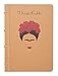 Grupo Erik Kraft Notebook Journal Frida Kahlo Official Hardcover Journaling Notebooks A5 Notebook Cute Notebooks 180 Dotted Pages