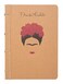 Grupo Erik Kraft Notebook Journal Frida Kahlo Official Hardcover Journaling Notebooks A5 Notebook Cute Notebooks 180 Dotted Pages