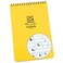 Rite in the Rain Weatherproof 6 x 9 Top Spiral Notebook Yellow Cover Universal Pattern No 169