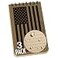 Rite in the Rain Weatherproof Top Spiral Notebook 3 x 5 Tan American Flag Cover Universal Pattern 3 Pack No FL935T3