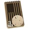 Rite in the Rain Weatherproof Top Spiral Notebook 3 x 5 Tan American Flag Cover Universal Pattern 3 Pack No FL935T3
