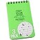 Rite in the Rain Florescent Top Spiral Notebook 3 x 5 Hi Vis Green Cover Universal Page Pattern 3 Pack No HV9353