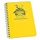 Rite in the Rain Weatherproof Spiral Notebook 4625 x 7 Yellow Cover Birders Journal No 195