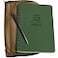 Rite in the Rain Weatherproof Side Spiral Kit Tan CORDURA Fabric Cover 4625 x 7 Green Notebook and Weatherproof Pen No 973KIT