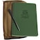 Rite in the Rain Weatherproof Side Spiral Kit Tan CORDURA Fabric Cover 4625 x 7 Green Notebook and Weatherproof Pen No 973KIT