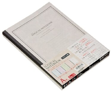 Nakabayashi Logical Notebook B5 A Ruled Pack of 5 Classic NoB507A5P