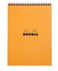 Rhodia Wirebound Pad 825x1175 Lined Orange