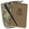 Rite in the Rain Weatherproof 3 x 5 Top Spiral Notebook Kit MultiCam CORDURA Fabric Cover 3 x 5 Tan Notebook and Weatherproof Pen No 935MKIT