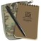 Rite in the Rain Weatherproof 3 x 5 Top Spiral Notebook Kit MultiCam CORDURA Fabric Cover 3 x 5 Tan Notebook and Weatherproof Pen No 935MKIT