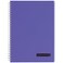 Maruman Septcouleur Lined Notebook B5 717 x 1012 80 Sheets 160 Pages 7mm College Ruled Paper Journal Durable Double Wirebound Spiral Water Resistant Cover Purple Made in Japan
