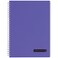 Maruman Septcouleur Lined Notebook B5 717 x 1012 80 Sheets 160 Pages 7mm College Ruled Paper Journal Durable Double Wirebound Spiral Water Resistant Cover Purple Made in Japan