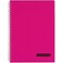 Maruman Septcouleur Lined Notebook B5 717 x 1012 80 Sheets 160 Pages 7mm College Ruled Paper Journal Durable Double Wirebound Spiral Water Resistant Cover Hot Pink Made in Japan
