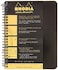Rhodia 193439C Spiral Notebook Full Bound Notebook Black A5 Dot Dot 160 Detachable Pages White Clairefontaine Paper 80 gm Soft and Resistant Cover Classic