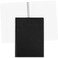 Clairefontaine 781451C Age Bag Collection One Black Spiral Notebook A4 21x297 cm 100 Margined Lined Pages 90 g White Paper Leather Grain Glossy Card Cover