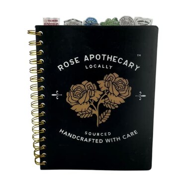 Innovative Designs Schitts Creek Tab Journal Notebook Rose Apothecary Spiral Bound 144 Lined Pages 8 x 7 inches