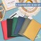 GINMLYDA A5 Small Spiral Notebook 6Pack 120 Wide Ruled Lined Pages 825x55 Spiral Notebooks Note Pads for School Work Home Office Kraft Cover Spiral Journal Notebook for Aesthetic Sketch Drawing Journa