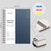 EMSHOI A4 Spiral Notebook College Ruled Lined Journal 112 X 827 300 Pages150 Sheets Easy Tear Perforated Pages 100gsm Thick Paper Waterproof Softcover for School Work WritingBlue