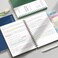 EMSHOI B5 Spiral Notebook College Ruled Lined Journal Large 748 X 1015 300 Pages150 Sheets 100gsm Thick Paper Waterproof Hardcover for Office School Women Men Work Writing Notes Blue