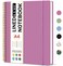 Taja Spiral Lined Notebook 85x11 Notebooks for Work Large A4 Journal for Women Men College Ruled Journaling Notebook for Writing Plastic Cover Spiral Journal Purple