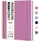 Taja Spiral Lined Notebook 85x11 Notebooks for Work Large A4 Journal for Women Men College Ruled Journaling Notebook for Writing Plastic Cover Spiral Journal Purple