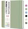 Taja Spiral Lined Notebook 85x11 Notebooks for Work Large A4 Journal for Women Men College Ruled Journaling Notebook for Writing Plastic Cover Spiral Journal Green