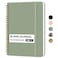 Taja Blank Spiral Journal Notebook for Women Men 140 Pages Sketch Book Plain Notebook for Drawing Sketching Journals for Creative Writing A557 x 79 Green