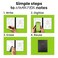 Rocketbook Core Reusable Smart Notebook Dot Grid Pages For School Work and Creative Projects Letter Size 85x11 Black Premium