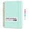Taja Lined Spiral Journal Notebook for Women Men 140 Pages College Ruled Hardcover Notebook for Work Note Taking Journals for Writing A557 x 79 Sage Green