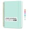 Taja Lined Spiral Journal Notebook for Women Men 140 Pages College Ruled Hardcover Notebook for Work Note Taking Journals for Writing A557 x 79 Sage Green