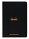 Rhodia Slim Staplebound Notebooks Dots 48 sheets 8 14 x 11 34 in Black cover