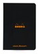 Rhodia Classic Dot Grid 6 X 8 14 A5 Black Cover Notebook