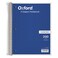 Tops Oxford 5Subject Notebook 812 x 11 College Rule 200 Sheets 4 Dividers 65581