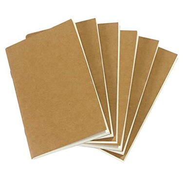 newestor Dotted Notebook Journal Pocket 35 x 55 Memo Book Thick Dot Grid Paper Total 192 Sheets 384 Pages