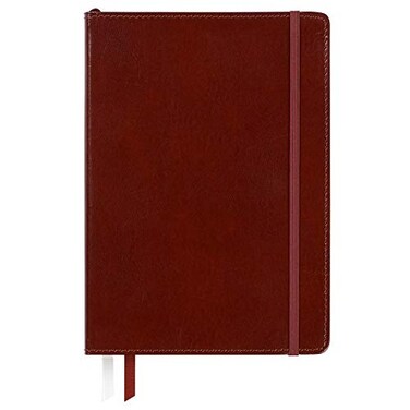 C.R. Gibson CR Gibson Brown Professional Leather Journal Notebook 6 W x 85 L 240 Pages
