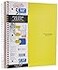 Five Star Spiral Notebooks 5 Subject College Ruled Paper 200 Sheets 11 x 812 Teal Yellow 2 Pack 73509
