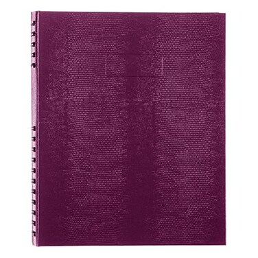 Blueline NotePro Notebook Indexing System 1075 x 85 150 Pages Grape A10150RAS