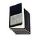 TWONE 6 Pack Mini Pocket Notebooks 35 by 55 Inches 90 x 140 mm Black Cardstock Journal Set with 60 Lined Pages 30 Sheets Perfect for Travel Office School Daily Notes
