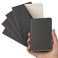 TWONE Pocket Notebook 6 Pack Mini Notebooks 35 x 55 90x140mm Black Cardstock Cover Memo Notepad for Men Women Kids Travel 30 Sheets60 Blank Pages