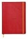 Rhodia Rhodiarama SoftCover Notebook 80 Dots Sheets 9 34 x 7 12 Poppy Cover 117563C