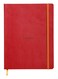 Rhodia Rhodiarama SoftCover Notebook 80 Dots Sheets 9 34 x 7 12 Poppy Cover 117563C