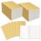 JOYO 48 Pack Unlined Kraft Notebooks Soft Cover Sewn Diary Memo Pad for Travelers Students and Doodlers 48 pages 4 x 57