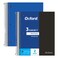 Oxford Spiral Notebooks 3Subject Wide Ruled Paper Durable Plastic Cover 150 Sheets 3 Divider Pockets 2 per Pack 10385