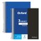 Oxford Spiral Notebooks 3Subject Wide Ruled Paper Durable Plastic Cover 150 Sheets 3 Divider Pockets 2 per Pack 10385