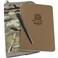 Rite In The Rain Weatherproof Tactical Field Kit MultiCam CORDURA Fabric Cover 4625 x 725 Tan Tactical Notebook Weatherproof Pen No 980MKIT