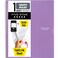Five Star Spiral Notebook Study App 1 Subject Graph Ruled Paper 812 x 11 100 Sheets Fights Ink Bleed Water Resistant Cover Amethyst Purple 620000CF1