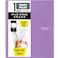 Five Star Spiral Notebook Study App 1 Subject Graph Ruled Paper 812 x 11 100 Sheets Fights Ink Bleed Water Resistant Cover Amethyst Purple 620000CF1